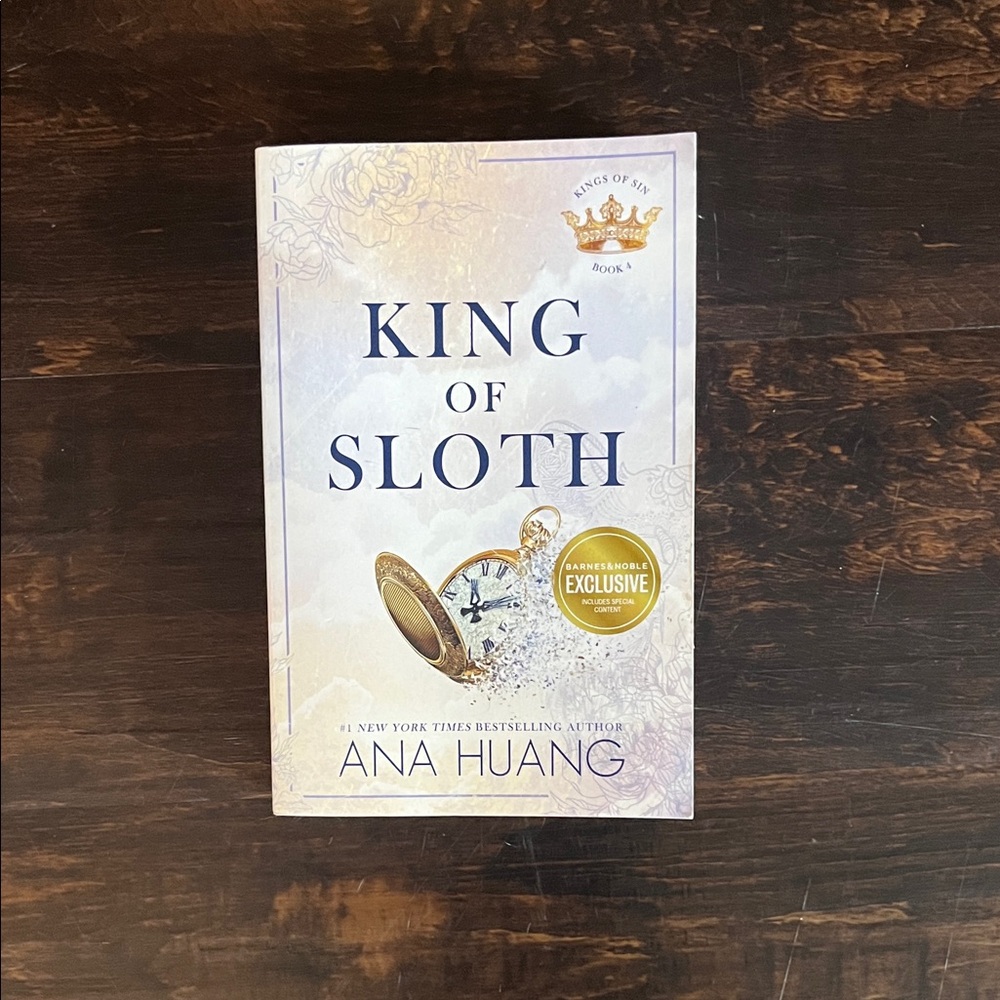 King of Sloth by Ana Huang Book Barnes and Noble Exclusive Edition